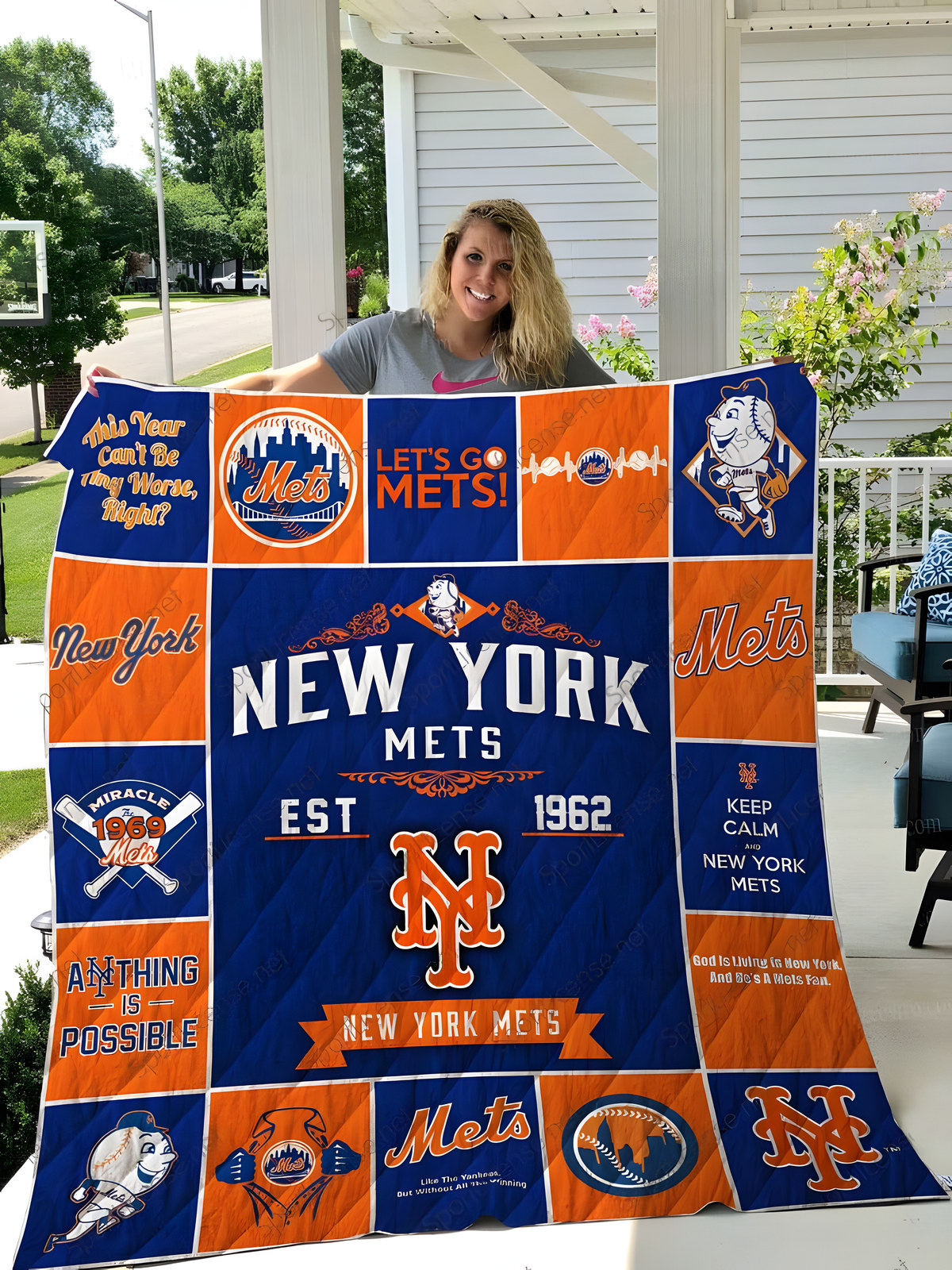 New York Mets Quilt