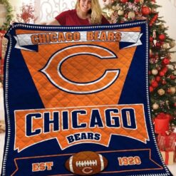 Chicago Bears 2 Quilt
