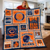 Chicago Bears 4 Quilt