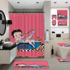 Betty Boop Bathroom Shower Curtain