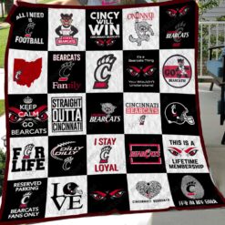 Cincinnati Bearcats Quilt