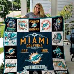 Miami Dolphins Quilt