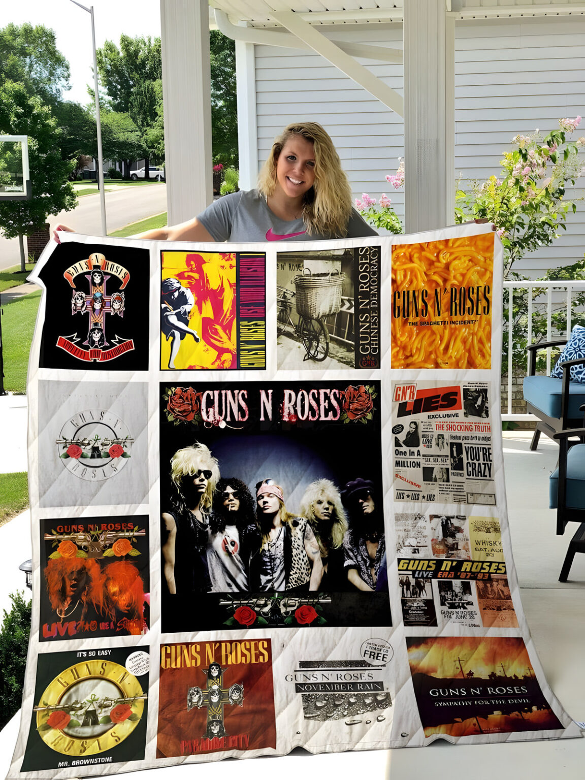 Guns N' Roses Quilt 1 Guns N' Roses Quilt