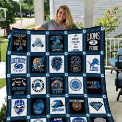 Detroit Lions 1 Quilt
