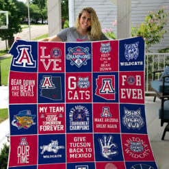 Arizona Wildcats 3 Quilt