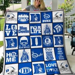 Duke Blue Devils 1 Quilt