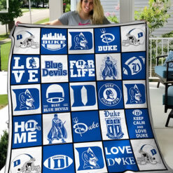 Duke Blue Devils 1 Quilt