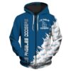 Los Angeles Dodgers Zip Hoodie 3D