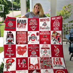 Ohio State Buckeyes 1 Quilt