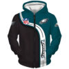 Philadelphia Eagles 1 Zip Hoodie 3D