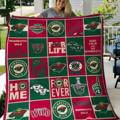 Minnesota Wild 1 Quilt