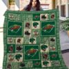Minnesota Wild 4 Quilt
