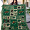 Minnesota Wild 4 Quilt