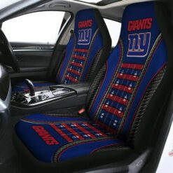 New York Giants Leather Seat Covers