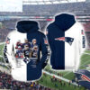 New England Patriots Zip Hoodie 3D