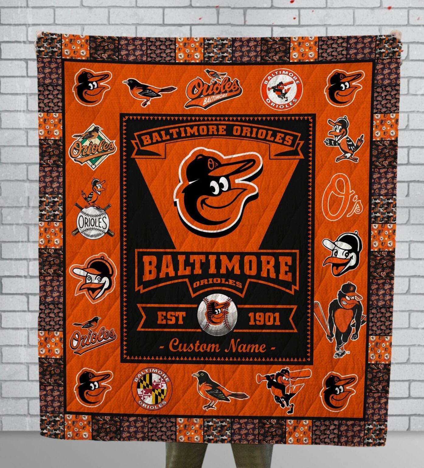 Baltimore Orioles 1 Quilt 1 Baltimore Orioles 1 Quilt