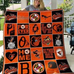 Baltimore Orioles 2 Quilt