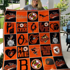 Baltimore Orioles 2 Quilt