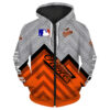 Baltimore Orioles 1 Zip Hoodie 3D