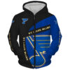 St Louis Blues Zip Hoodie 3D
