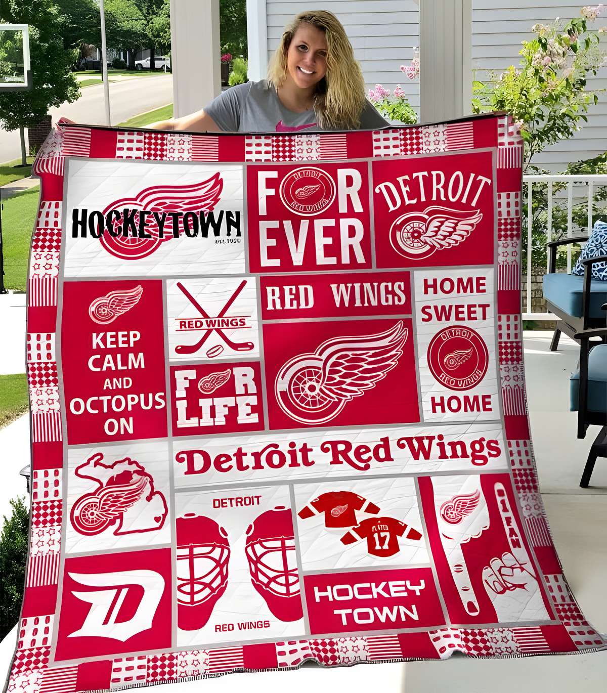 Detroit Red Wings 1 Quilt