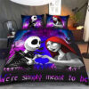 Jack Skellington Quilt Bedding Set