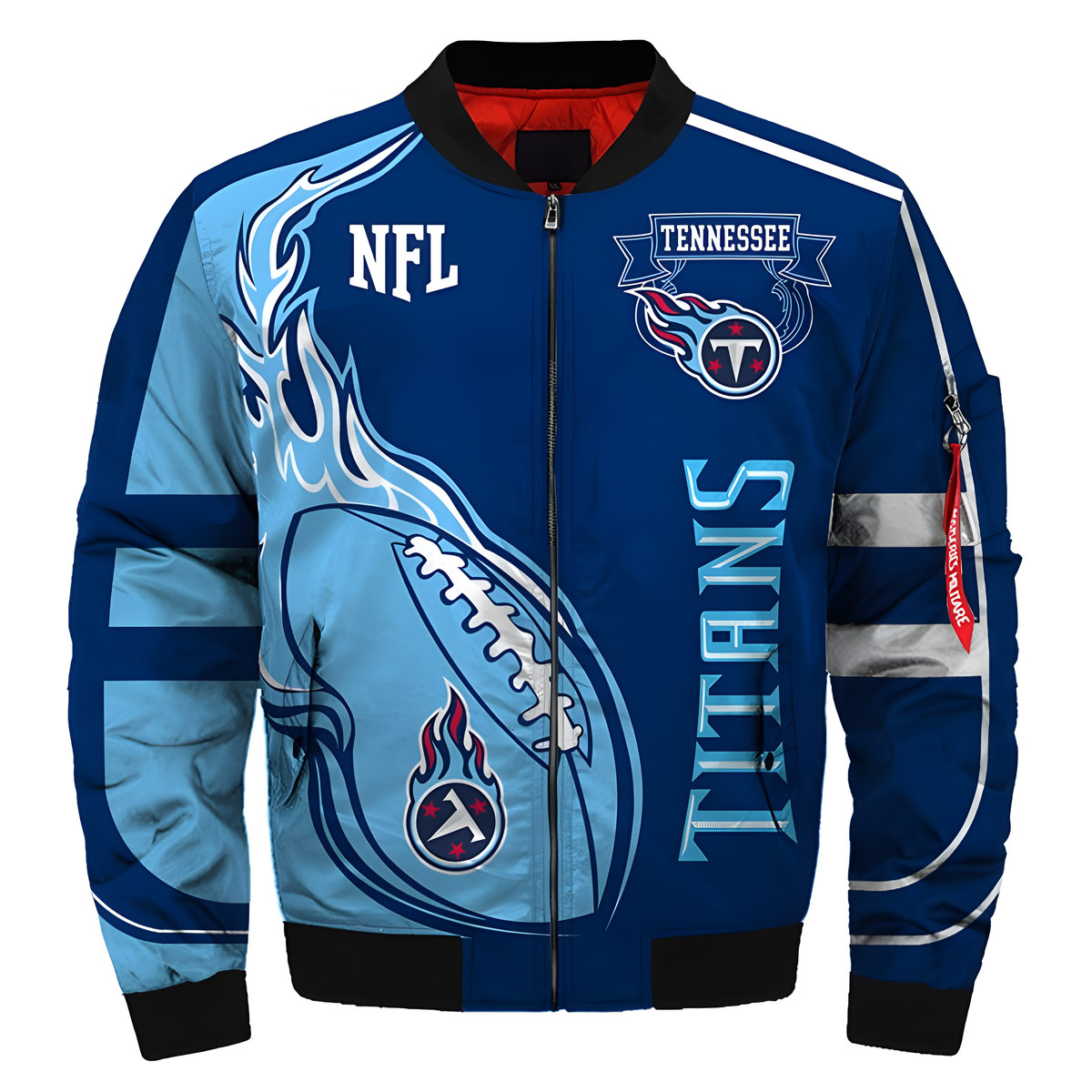 Tennessee Titans Bomber Jacket 1 Tennessee Titans Bomber Jacket