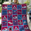 Colorado Avalanche Quilt