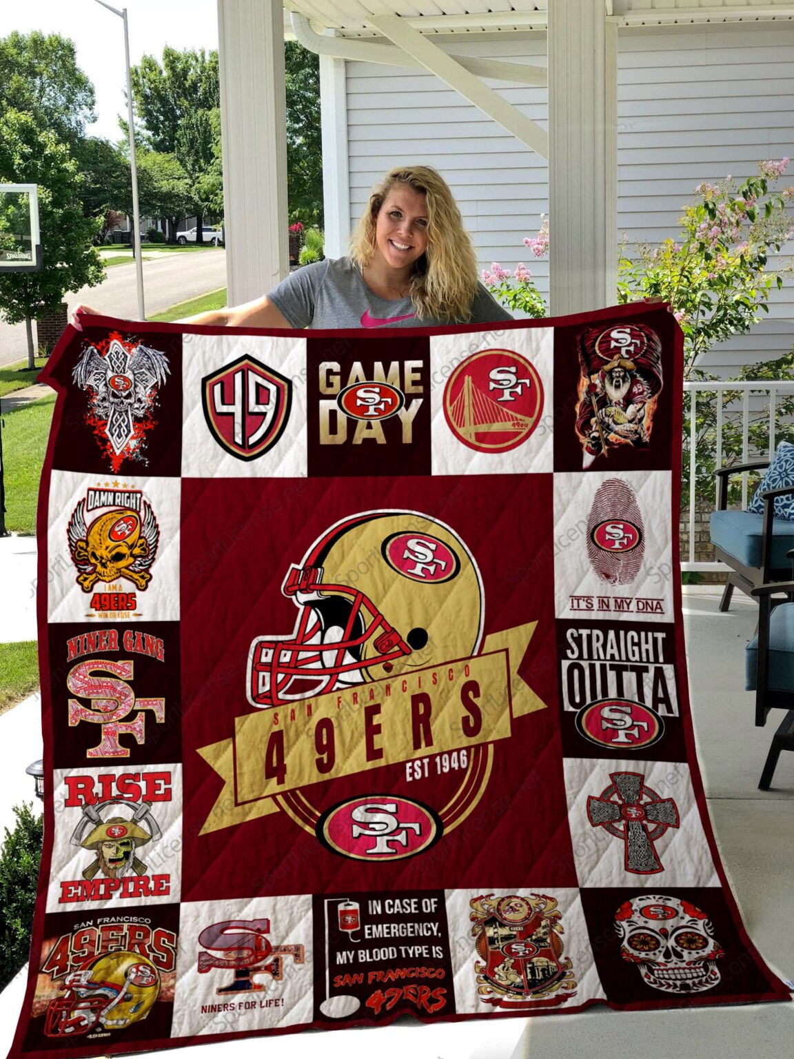 San Francisco 49Ers Quilt 1 San Francisco 49Ers Quilt