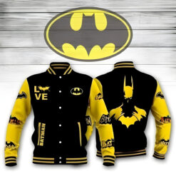 The Bat Man Baseball Jacket