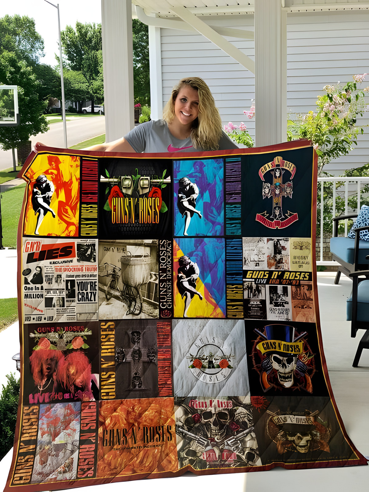 Guns N' Roses Quilt