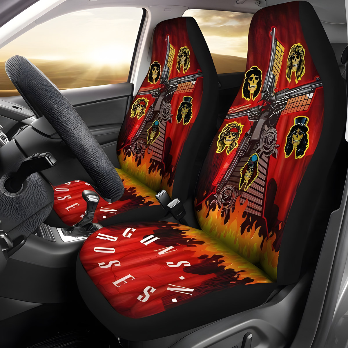 Guns N' Roses Seat Covers
