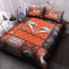 Denver Broncos Quilt Bedding Set