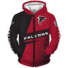 Atlanta Falcons 1C Zip Hoodie 3D