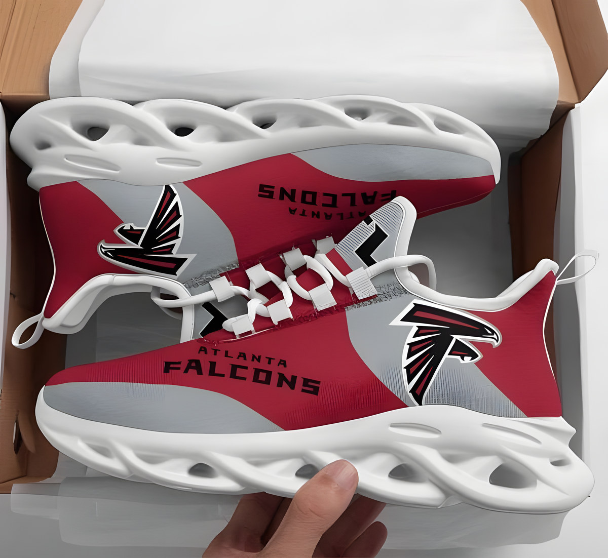 Atlanta Falcons 01 Max Soul Shoes