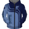 Memphis Grizzlies Zip Hoodie 3D