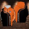 Cincinnati Bengals 2 Zip Hoodie 3D