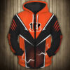 Cincinnati Bengals 3 Zip Hoodie 3D