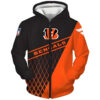 Cincinnati Bengals 5 Zip Hoodie 3D