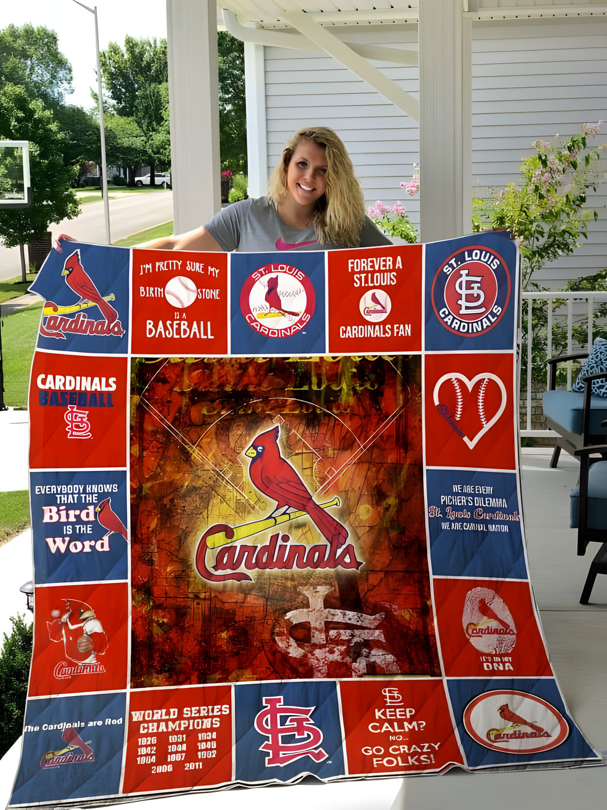 St Louis Cardinals Quilt