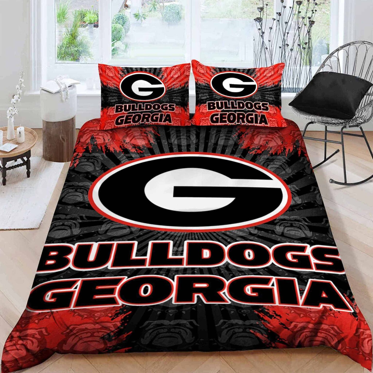 Georgia Bulldogs 3 Bedding Set 1 Georgia Bulldogs 3 Bedding Set