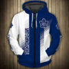 Toronto Maple Leafs 2 Zip Hoodie 3D