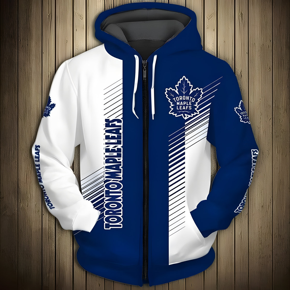 Toronto Maple Leafs 2 Zip Hoodie 3D