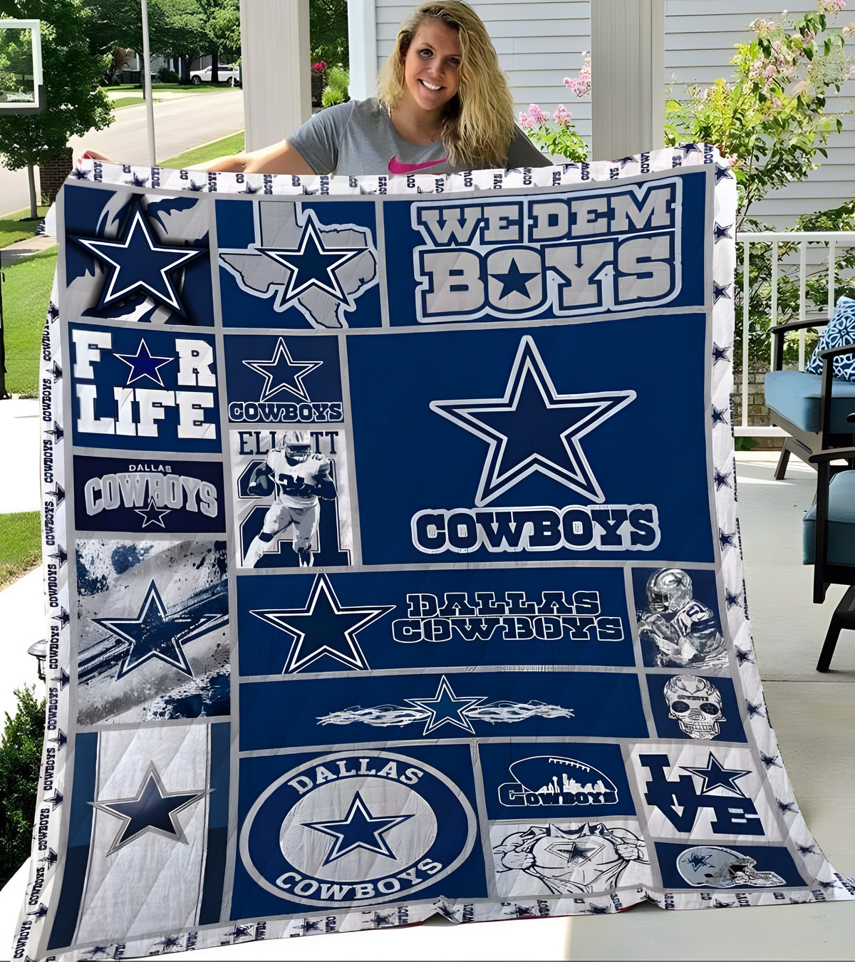 Dallas Cowboys 1 Quilt