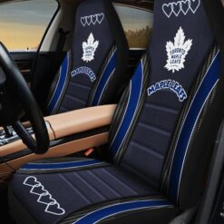 Toronto Maple Leafs Leather Seat Covers