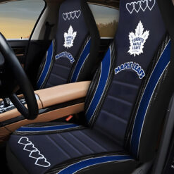 Toronto Maple Leafs Leather Seat Covers