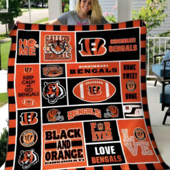 Cincinnati Bengals Lover Quilt