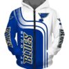 St. Louis Blues 2 Zip Hoodie 3D