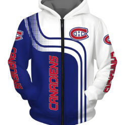 Montreal Canadiens 1G Zip Hoodie 3D