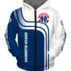 Washington Wizards Zip Hoodie 3D